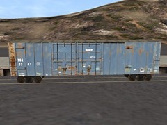 50ft Boxcar TOE 2567
