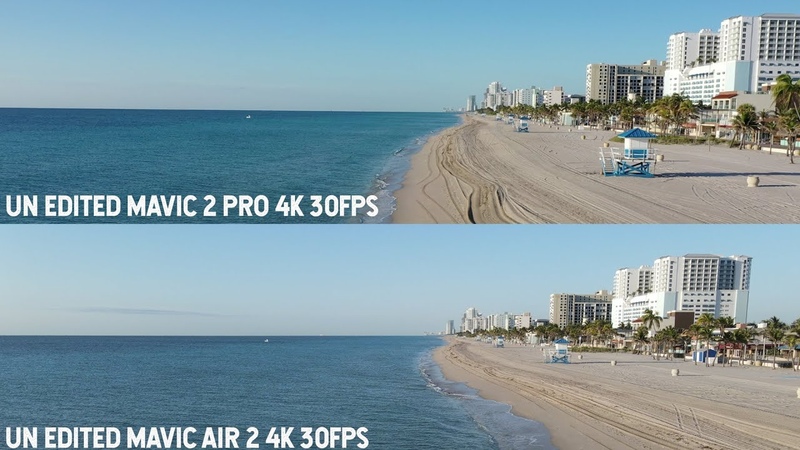 DJI MAVIC AIR 2 vs MAVIC 2 PRO RAW