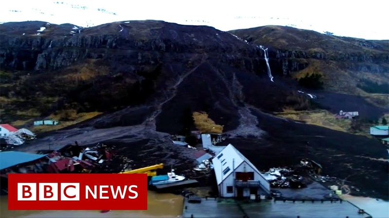 Town in Iceland evacuated after mudslide hits BBC