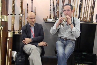 Raaf Hekkema at the Frankfurt Musikmesse 2011