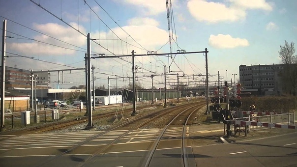 cabinerit A train drivers view: Amsterdam CS Enkhuizen, VIRM, 13 Mar
