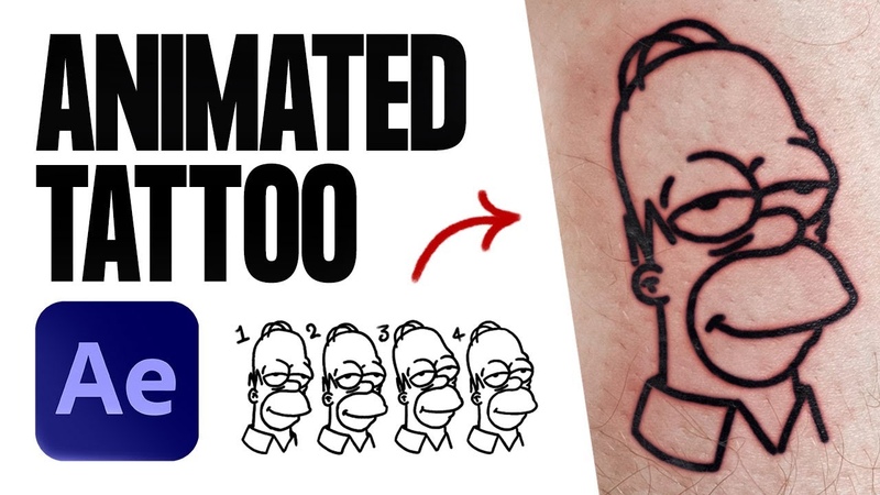 Creating an Animated Tattoo With After
