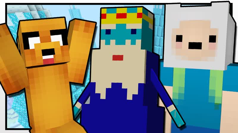Minecraft, ADVENTURE TIME RESCUE MISSION , Custom Mod