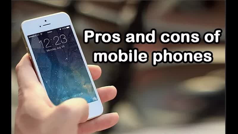 Pros and cons of mobile phones B2 British