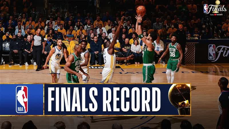 Celtics Warriors Combine For A Finals Record 40