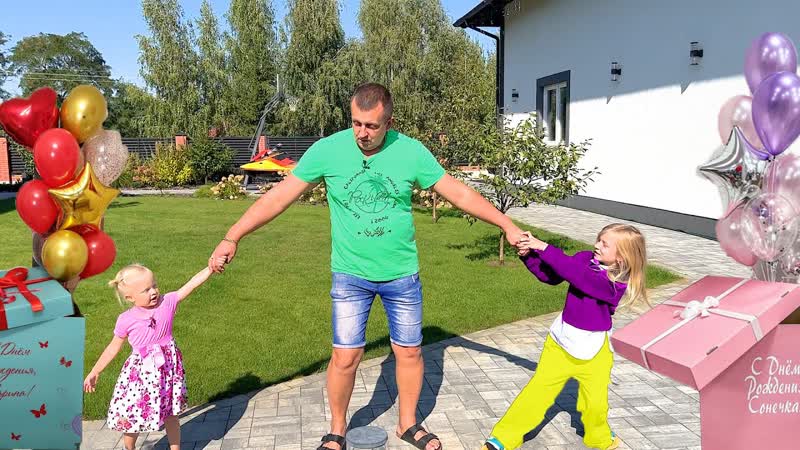 София и Ника не могут поделить Папу. Софунья
