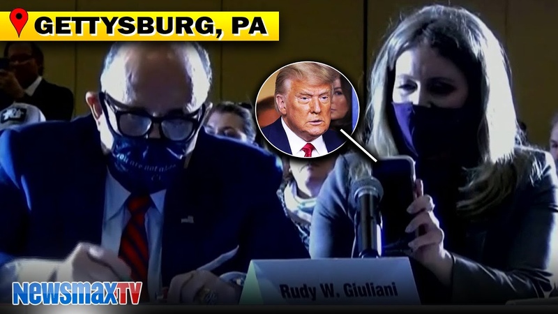 Nov. 25: Trump phones in to legal teams