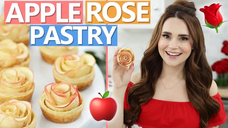 DIY APPLE ROSE