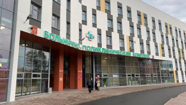 Первых пациентов в новой поликлинике в Сертолово (Всеволожский район) ждут уже н...