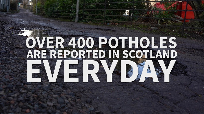 Red Stag Materials and EZ Street Asphalt Showing Potholes Whos Boss in the