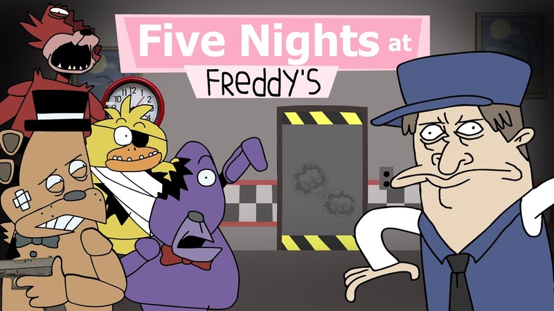 FIVE NIGHTS AT FREDDYS: SEBO NAS CANELAS ( ANIMAÇÃ