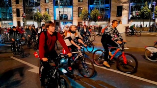 Московский Ночной Велофестиваль 2019. Группа #КатитьКолотить