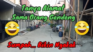 Komedi Lucu Kocak Bikin Ketawa Ngakak - Video Lucu Terbaru - Komedi Eps Tanya Alamat