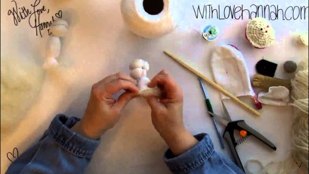 Make Your Own Bitty Bit Cuddle Baby Part 4 of
