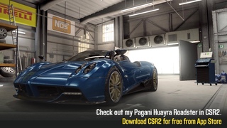CSR2 - Huayra Roadster (purple) - tune & shift -