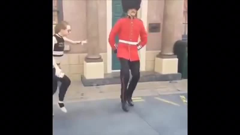 Dancing Security Guards Compilation Part