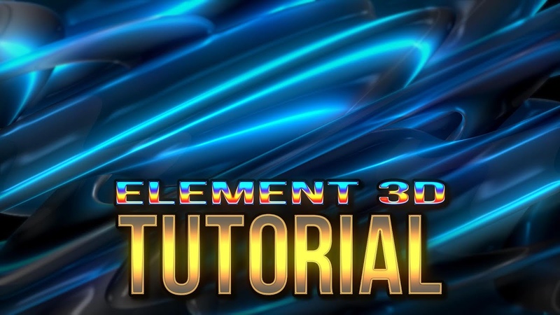 Alien Abstraction with Element 3 D Plugin, After Effects Tutorial Background,