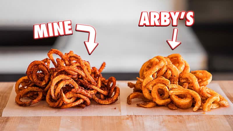Making Arbys Curly Fries at Home, But