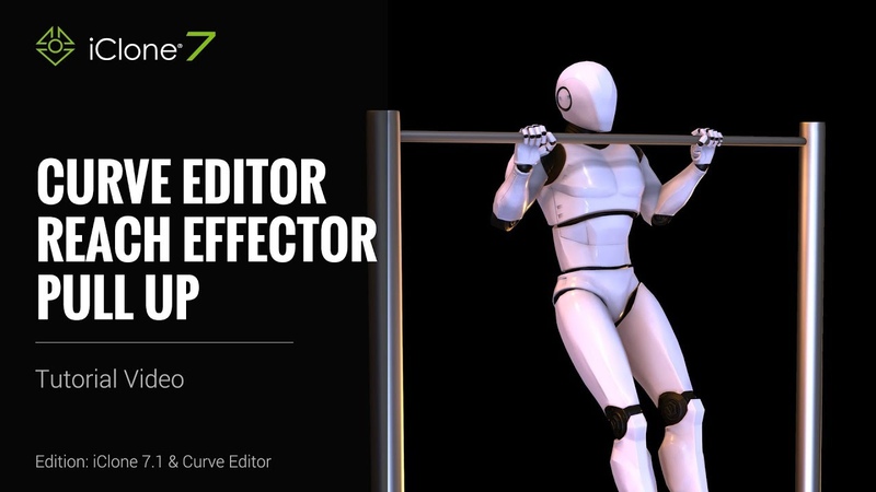 i Clone 7. 1 Tutorial Curve Editor: Reach Effector Pull