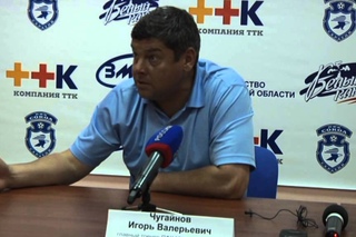 Игорь Чугайнов, главный тренер ФК Сокол