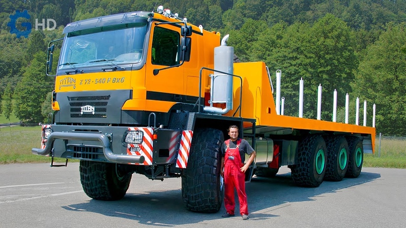 The Most Impressive and Powerful Mercedes Benz Trucks You Have to See 500 ton Titan Z