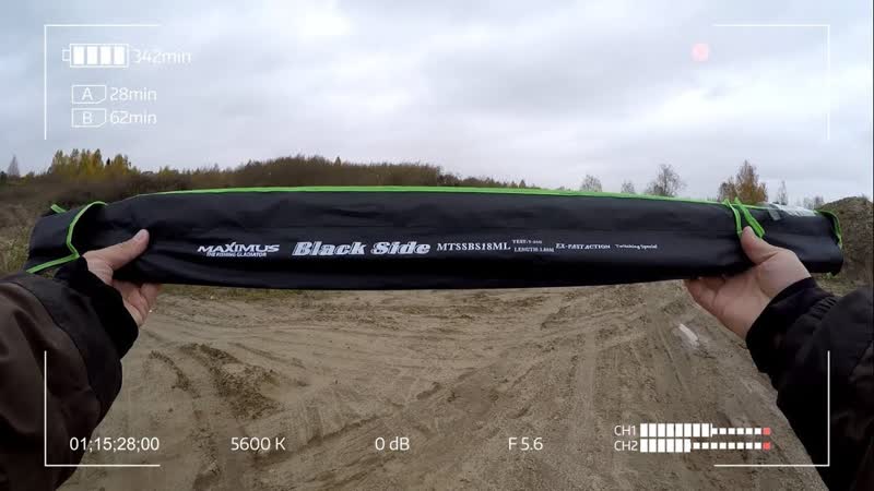 Народный спиннинг для твичинга. Maximus Black Side New 18