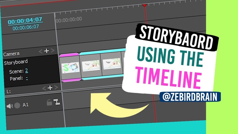 STORYBOARD PRO Part 3: Timeline and camera ( Story Board