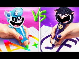 Nightmare Critters: Первый День в Школе! BABA CHOPS vs CraftyCorn! Гениальные школьные хаки