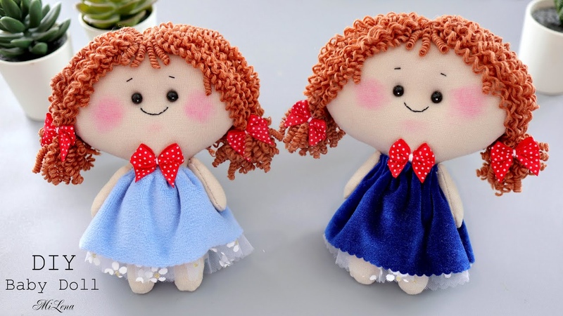 КУКЛА СВОИМИ РУКАМИ Curly Hair Cute