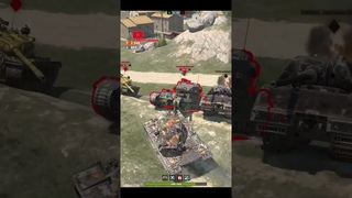 T110e5  МАКСИМАЛЬНЫЙ ПОТ 1vs5 #blitz #tanksblitz   #вооруженныйблиц