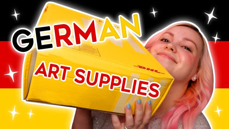 Using Art Supplies from a GERMAN