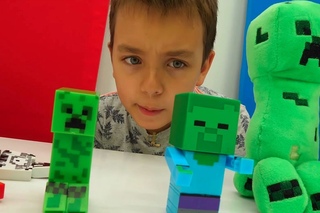 Видео игры #Майнкрафт МОБЫ: Кто самый крутой? Тест Битвы #Minecraft Стива! Игрушки #для...