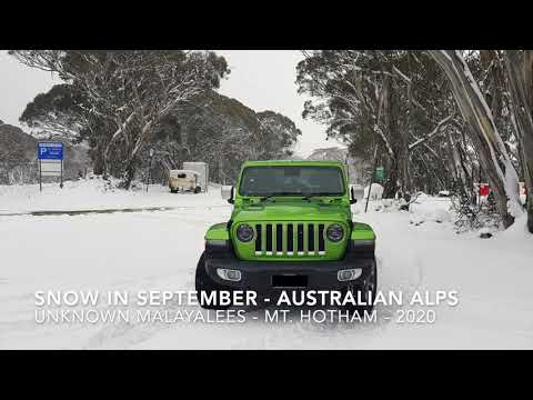 Snow in September Australian Alps, Mount