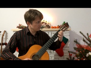 Красев М. Маленькой ёлочке холодно зимой (гитара)/Krasev. Cristmas tree