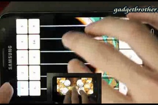 Android mobile phone guitar materials