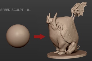 ZBrush Central Italia - Speed Sculpt 01