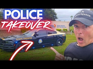POLICE TAKEOVER. Pinellas County. HURRICANE MILTON. Florida. LIVE.