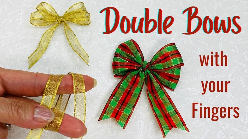 How to Make a Small Double Bow Tie with your