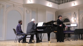 Ольга Дьячковская (сопрано), Алексей Гориболь (ф-но) Чайковский Я ли в поле да не травушка была...