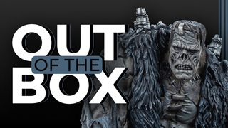 Frankenstein's Monster Statue Black & White Variant Unboxing | Out of the Box