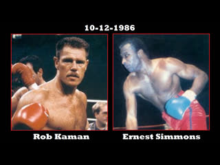 Rob Kaman vs Ernest Simmons 10-12-1986