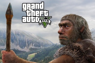 ТЯЖЕЛАЯ ЖИЗНЬ ИЛИ КАК СОЗДАТЬ НЕАНДЕРТАЛЬЦА - GTA 5 Оnline (w/ Nomad)