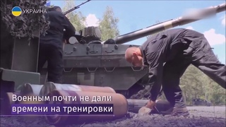 Украинский “Оплот“ опозорился на НАТОвском танковом биатлоне.