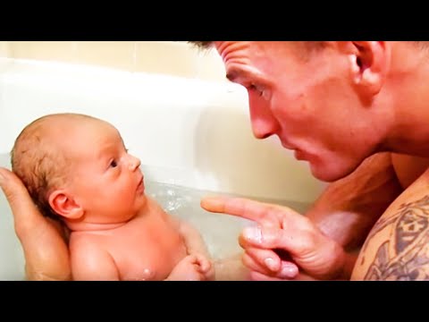 Funny Baby And Daddy Hilarious