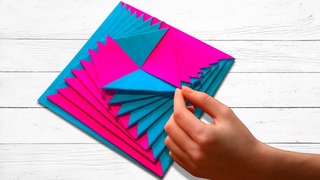 Игрушка АНТИСТРЕСС оригами / Curlicue Kinetic Origami