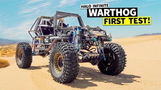 1ST SHRED TEST! 1,000hp #Halo #WARTHOG scumbag stress test in the desert