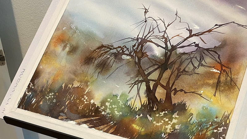Watercolor Layered