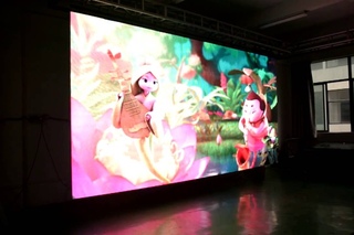 Flexible LED Curtain P9 Galaxias-9 10x20ft Vertically/Horizontally Setting up for Events