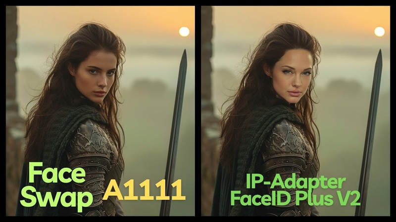 Face Swapping in A1111: Ip Adapter Face ID Plus V2 ( Better than Roop, Reactor and Instant