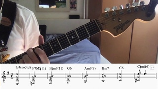 Softly as in a Morning Sunrise - Emily Remler Intro (Guitar Transcription)